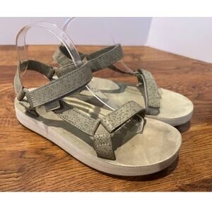 Teva Women’s Midform Universal Sandals – Taupe – Size 9 Adventure Ready